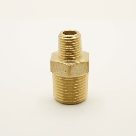 Thrifco Plumbing 1/2 X 1/4 Brass Red. Nipple 5320129